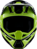 ALPINESTARS SM3 Helmet - Heat - Gloss Yellow Fluo/Black - 2XL 8301026-5011-XXL