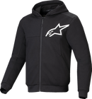 ALPINESTARS Chrome v2 Sport Hoodie - Black/White - 2XL 4200325-12-2XL