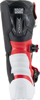 ALPINESTARS Youth Tech3S Boots - White/Black/Red - US 7 / EU 40.5 2014024-2030-7