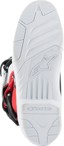 ALPINESTARS Youth Tech3S Boots - White/Black/Red - US 4 / EU 37 2014024-2030-4