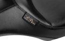 LE PERA Outcast Seat - With Backrest - Plain - FLH/FLT '23-'25 LV-987BR