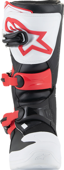ALPINESTARS Youth Tech3S Boots - White/Black/Red - US 2 / EU 34 2014024-2030-2