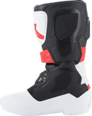 ALPINESTARS Youth Tech3S Boots - White/Black/Red - US 6 / EU 39 2014024-2030-6