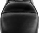 LE PERA Outcast Seat - With Backrest - Plain - FLH/FLT '23-'25 LV-997BR