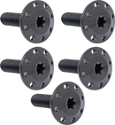 ARLEN NESS Bolt Kit - Holeshot/Front/Floating/Brake Rotor - Spoke Mount - Black - 5 Pack 300-921