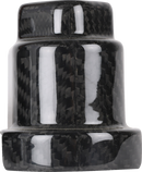 THRASHIN SUPPLY CO. Cover Steering Lock - Gloss Weave Carbon Fiber TSC-3033-0