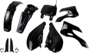 UFO Body Kit - Black - Kawasaki - KX '99-'02 KAKIT200F@001