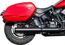 S&S CYCLE Grand National Slip-On Muffler - 50 State - 4" Black - M8 Softail 550-1159