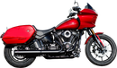 S&S CYCLE Grand National Slip-On Muffler - 50 State - 4" Black - M8 Softail 550-1159