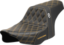 SADDLEMEN Pro Series SDC Performance Seat - Gold Stitching - w/o Backrest - FLT/FLH '23-'24 SC82307D7