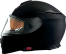 Z1R Solaris 2.0 Helmet - Electric Dual Pane Shield, Matte Black, 2XL - Part 0120-0878