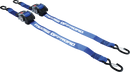 MOOSE OFFROAD Retractable Ratcheting Straps - 2" x 10' - Blue 3920-0539