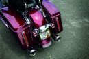 Kuryakyn Curved Chrome License Plate Mount for Harley-Davidson Touring Models