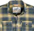 BILTWELL HI Test Flannel Shirt - Moss - Large 8128-126-004