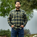 BILTWELL HI Test Flannel Shirt - Moss - XL 8128-126-005