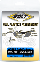 BOLT Body Work Fastener Kit - '08-'26 Yamaha TT-R 110 YAM-TTR110W