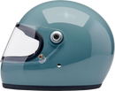 BILTWELL Gringo S Helmet - Gloss Agave Blue - Small 1003-134-502