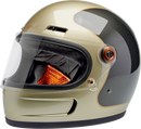 BILTWELL Gringo SV Helmet - Tracker - Gloss Metallic Champagne/Charcoal - Medium 1006-5100-503