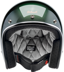 BILTWELL Bonanza Helmet - Metallic Sierra Green - Medium 1001-324-203