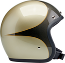 BILTWELL Bonanza Helmet - Scallop - Metallic Charcoal/Champagne - Large 1001-589-204