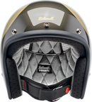 BILTWELL Bonanza Helmet - Scallop - Metallic Charcoal/Champagne - XL 1001-589-205