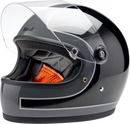 BILTWELL Gringo S Helmet - Tracker - Gloss Storm Gray/Black - Small 1003-562-502