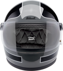BILTWELL Gringo S Helmet - Tracker - Gloss Storm Gray/Black - Small 1003-562-502