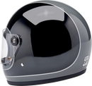 BILTWELL Gringo S Helmet - Tracker - Gloss Storm Gray/Black - Small 1003-562-502