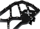 BURLY BRAND MX-Evolution Floorboards - Rider - Black - FL '85-'26 B13-1053B