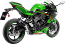 LEOVINCE LV Corsa S Black Edition Slip-On Muffler - Kawasaki ZX-4R/RR 15409SBU