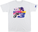 FMF Daytomac White 2XL T-Shirt with Soft Spun Cotton and Graphic Print