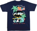 FMF Day-Glo T-Shirt Navy Medium SU25118901NVYMD