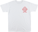 FMF Breakin Hearts T-Shirt - White Medium | Soft Spun Cotton with Front and Back Graphic