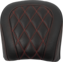 MUSTANG Wide Tripper™ Seat - Passenger - Dark Cherry Stitching - FLT/FLH '23-'25 88511DC