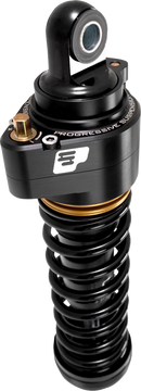 Progressive Suspension 944 Series Shock - 12.5 Inch Length, Ultra Low with QPS Upgrade, Black/Gold