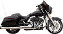 S&S CYCLE 2-into-1 Sidewinder Exhaust System - 50 State - Chrome - Touring '07-'16 550-0771