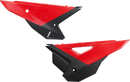 UFO Side Panels for Honda CRF 250 R/RX - OEM Red/Black, Part HO05621@999