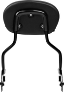 SADDLEMEN Sissy Bar Pad Bracket - Black 15725B