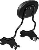 SADDLEMEN Sissy Bar Pad Bracket - Black 15725B