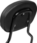 SADDLEMEN Sissy Bar Pad Bracket - Black 15725B