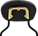 SADDLEMEN Sissy Bar Pad Bracket - Gold 15725GO