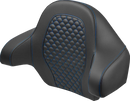 SADDLEMEN Tour Pak - Dragon Scale - Blue Stitch - FLH/FLT '14-'24 814-07-15501