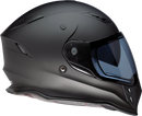Z1R Nemesis Helmet - Smoke Flat Black, Medium | Polycarbonate ABS Shell with Drop-down Sun Visor