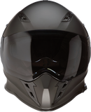 Z1R Nemesis Helmet 0140-0451 with Smoke Shield and Drop-Down Visor, Flat Black, 2XL