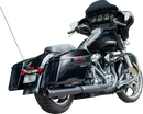 S&S CYCLE 2-into-1 Swindler Exhaust Conversion Kit - 4" - Black - M8 Touring 550-1139