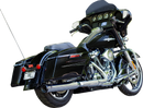 S&S CYCLE 2-into-1 Swindler Exhaust Conversion Kit - 4" - Chrome - M8 Touring 550-1140