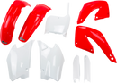 UFO Body Kit - OEM Red/White - Honda - CR '00-'01 HOKIT100F@999
