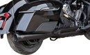 S&S CYCLE 2-into-1 Qualifier Exhaust System - Guardian Black - 49 State - Indian with PowerPlus 550-1133