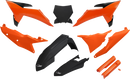 UFO Body Kit - Black/Orange - KTM - SX '25 KTKIT532F@333