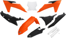 UFO Body Kit - Orange/Black - KTM - SX '23-'24 KTKIT529F@111